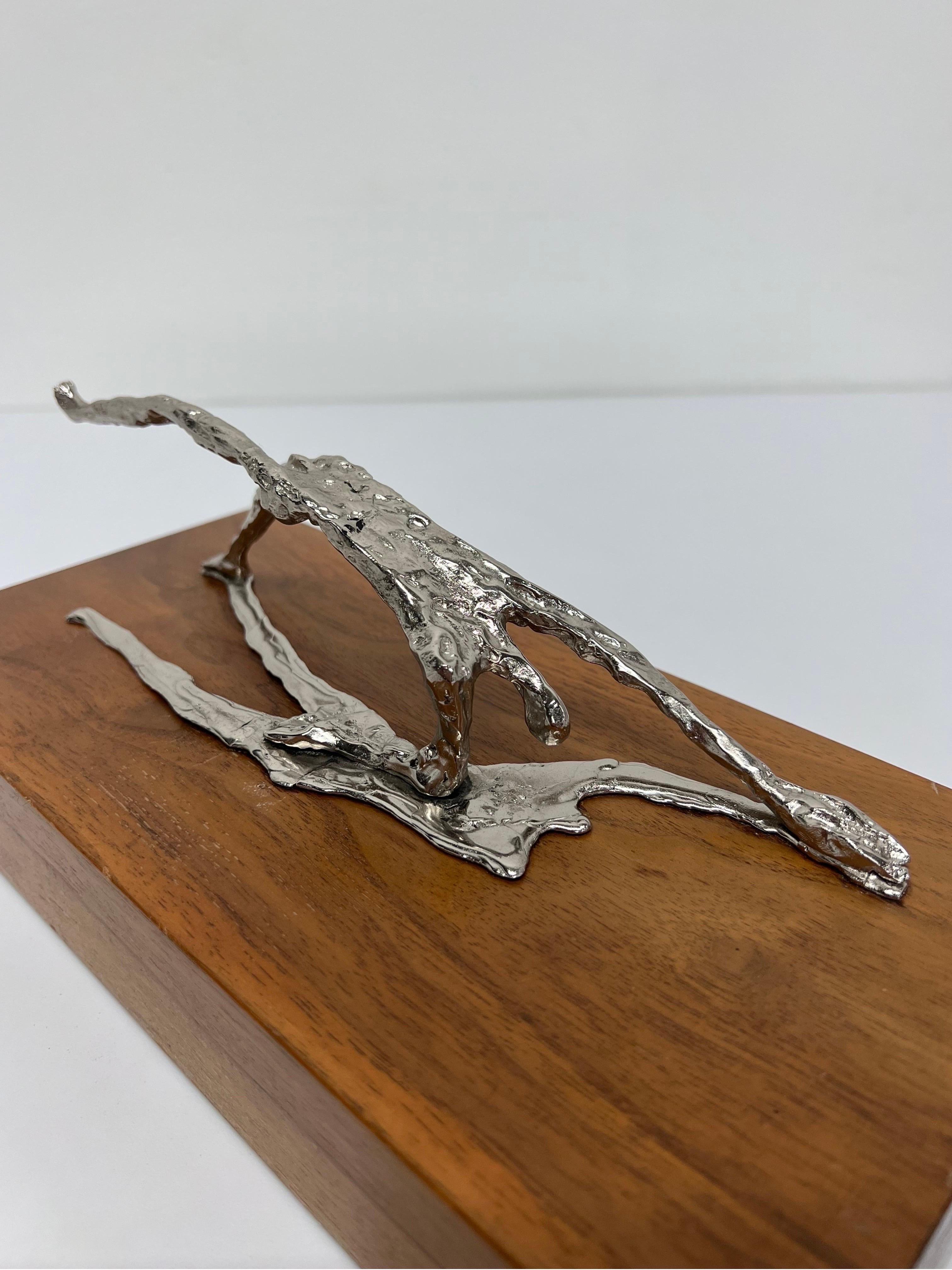 Contemporary Metal Sculpture Titled 