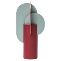 Vase en métal contemporain 'Ekster CS1' par NOOM, cuivre et acier