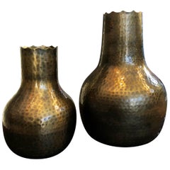Contemporary Metal Vases