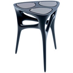 Contemporary Methodology Table in Glass and Wood
