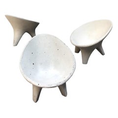 Contemporary Mexican Design Concrete Miniature Chair