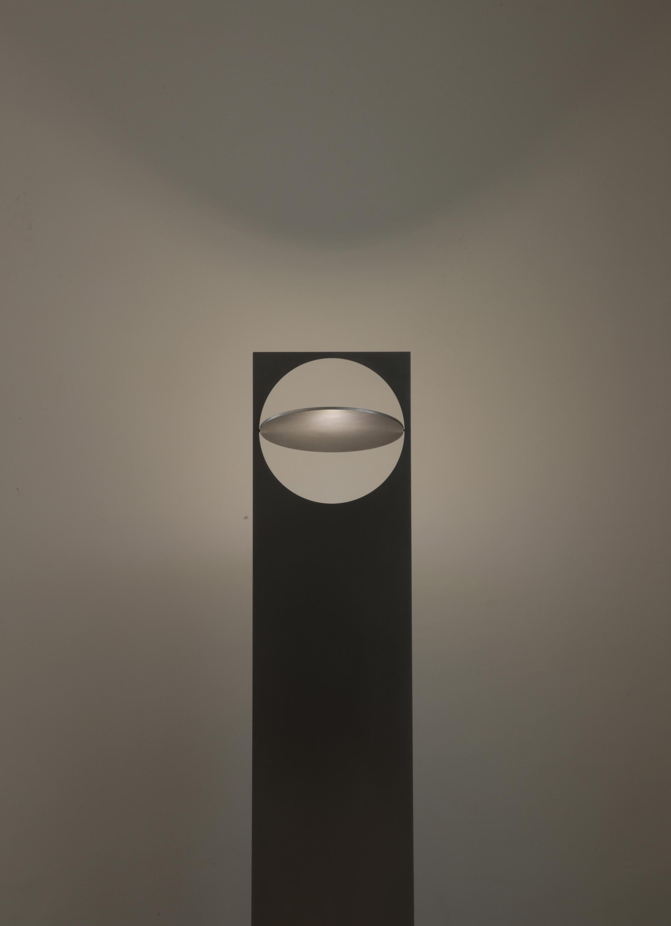 Lampada da terra contemporanea messicana OBJ-01 in acciaio in vendita 4