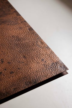 Contemporary Mexican OBJ-12 DINING TABLE in Natural Copper