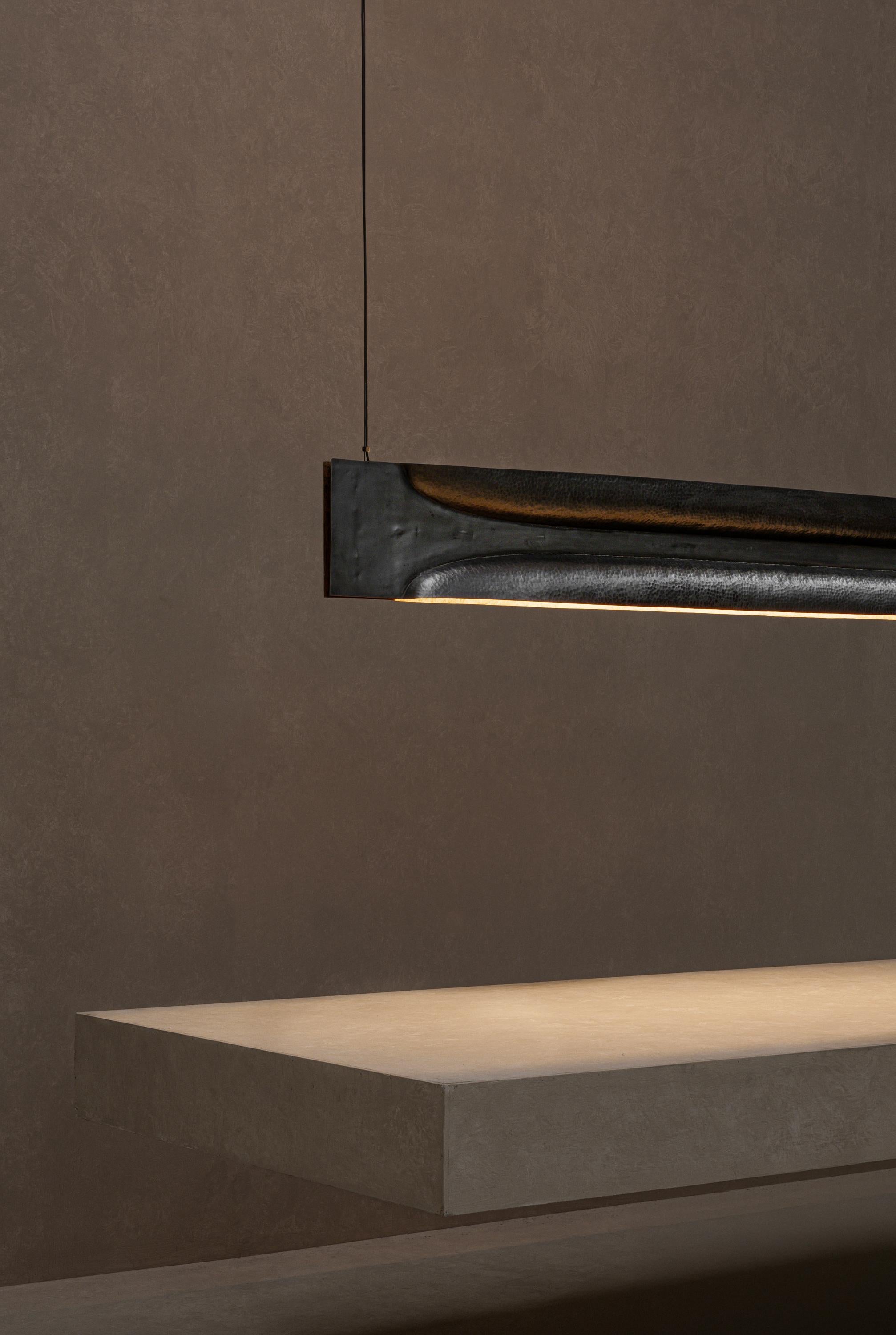 LÁMPARA COLGANTE Contemporánea Mexicana OBJ-9, Aluminio en venta 3