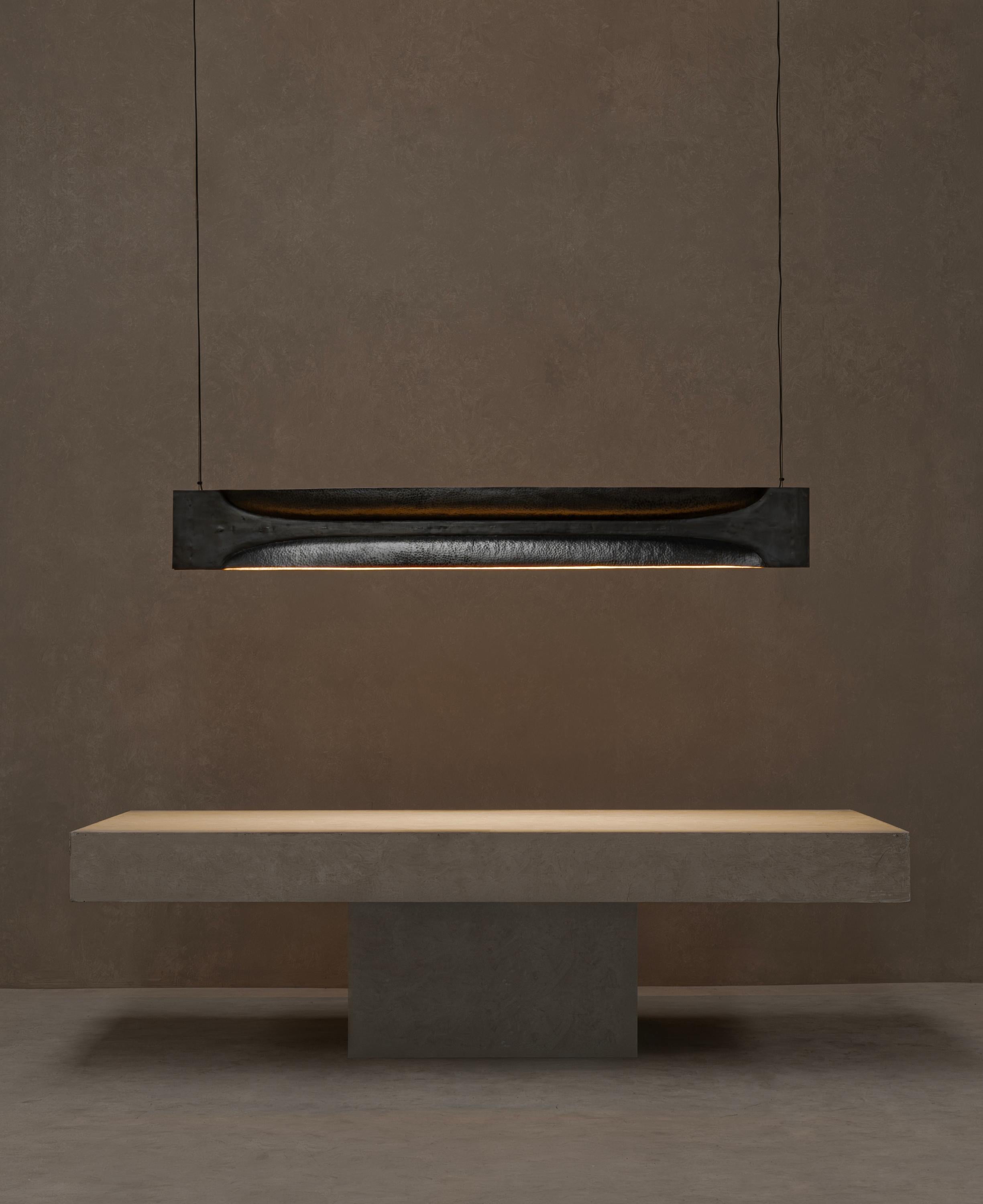 LÁMPARA COLGANTE Contemporánea Mexicana OBJ-9, Aluminio en venta 4