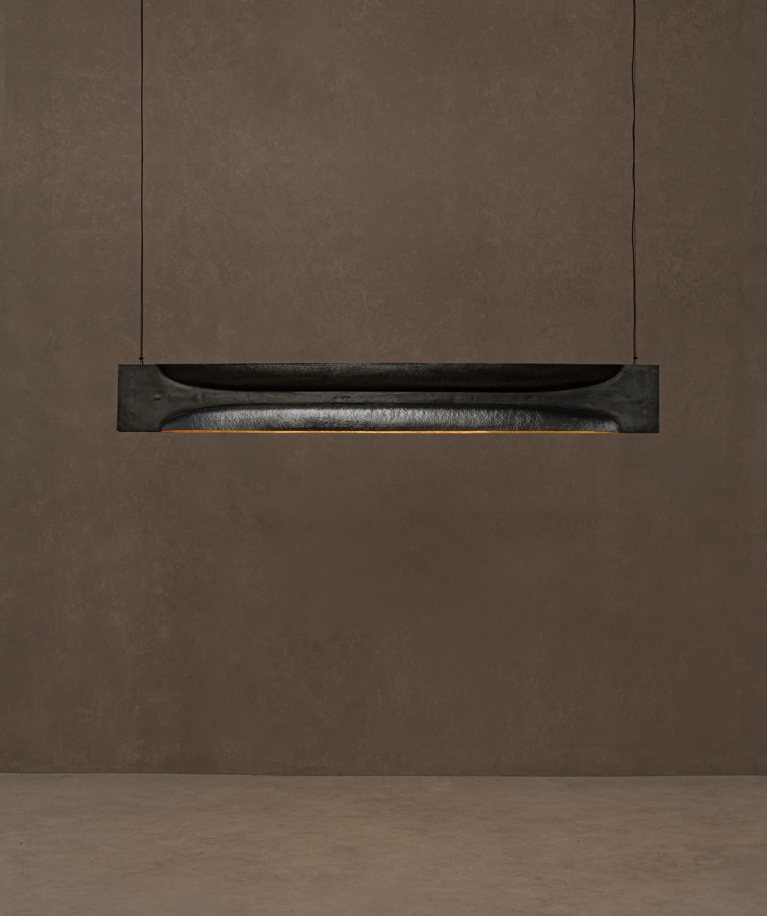 LÁMPARA COLGANTE Contemporánea Mexicana OBJ-9, Aluminio en venta 5