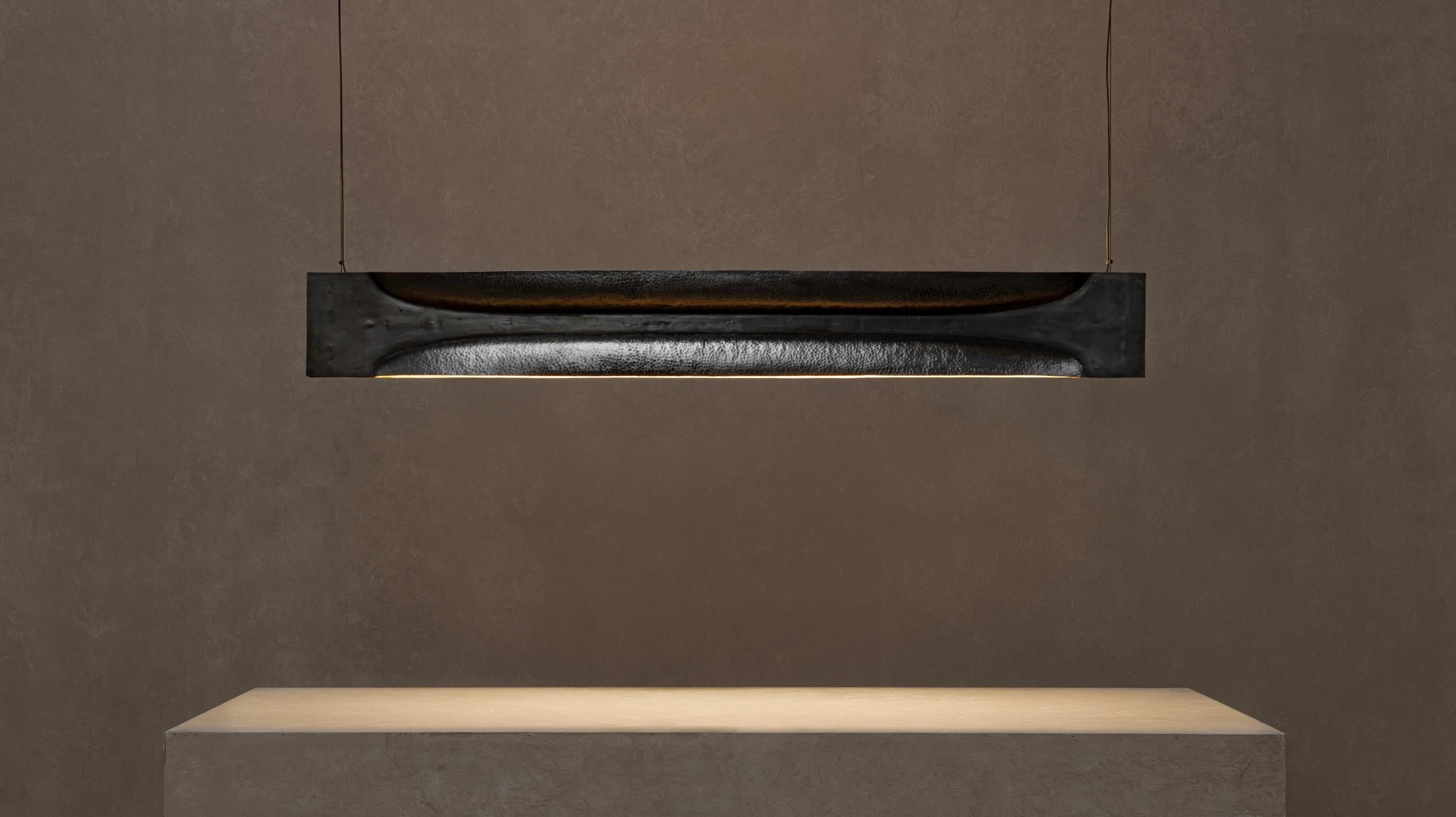 LÁMPARA COLGANTE Contemporánea Mexicana OBJ-9, Aluminio en venta 6