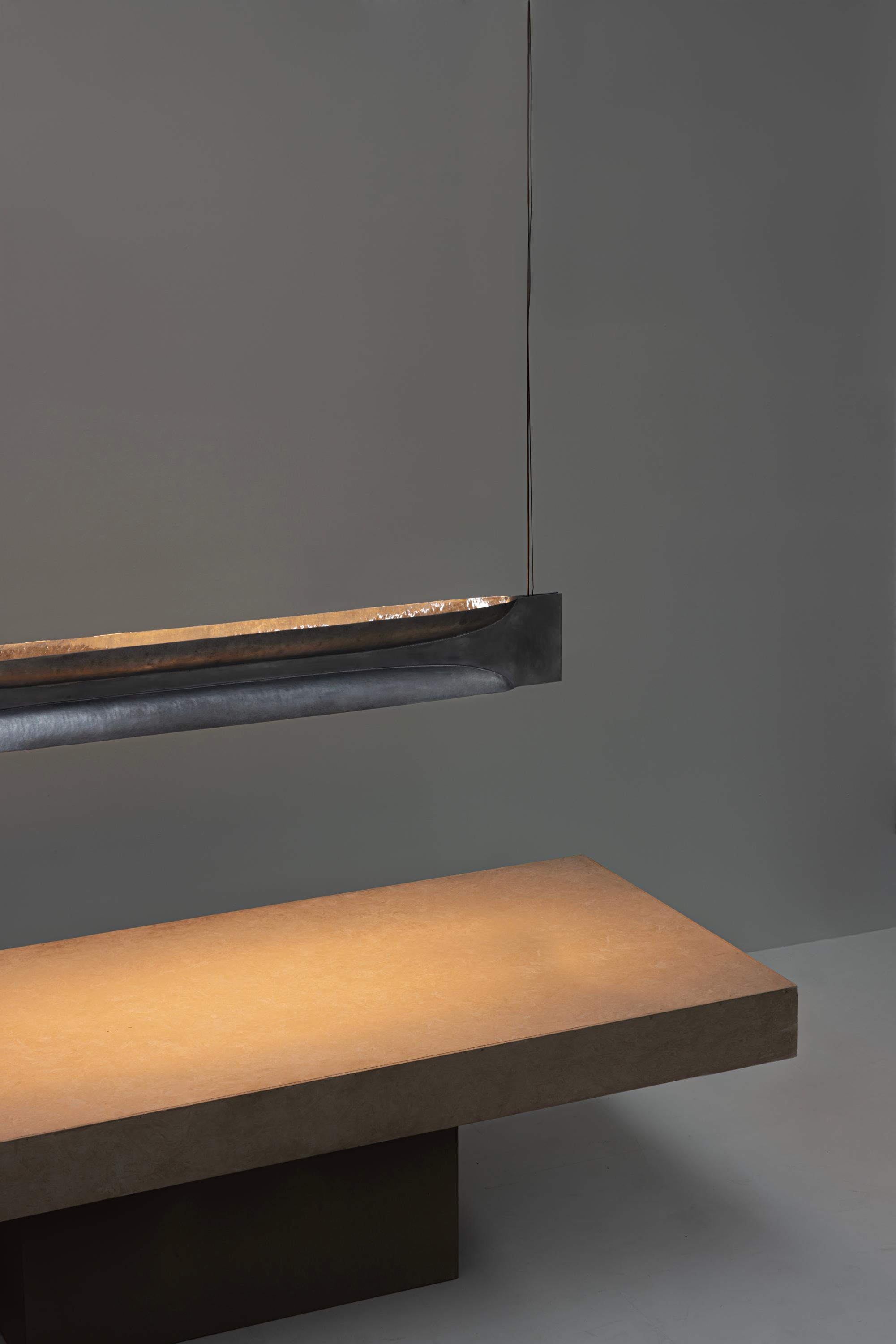 LÁMPARA COLGANTE Contemporánea Mexicana OBJ-9, Aluminio en Nuevo estado para la venta en 1204, CH