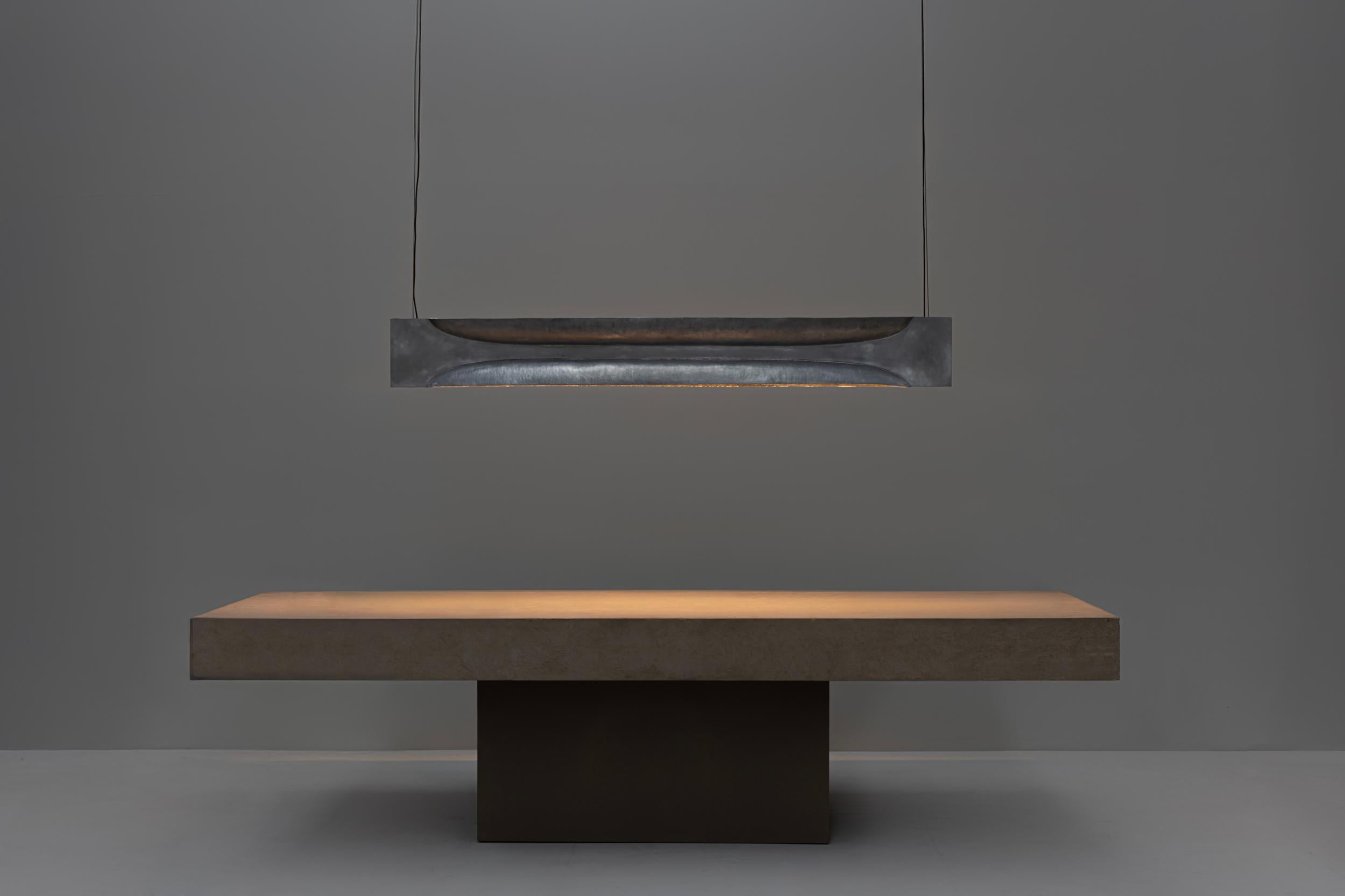 LÁMPARA COLGANTE Contemporánea Mexicana OBJ-9, Aluminio en venta 2