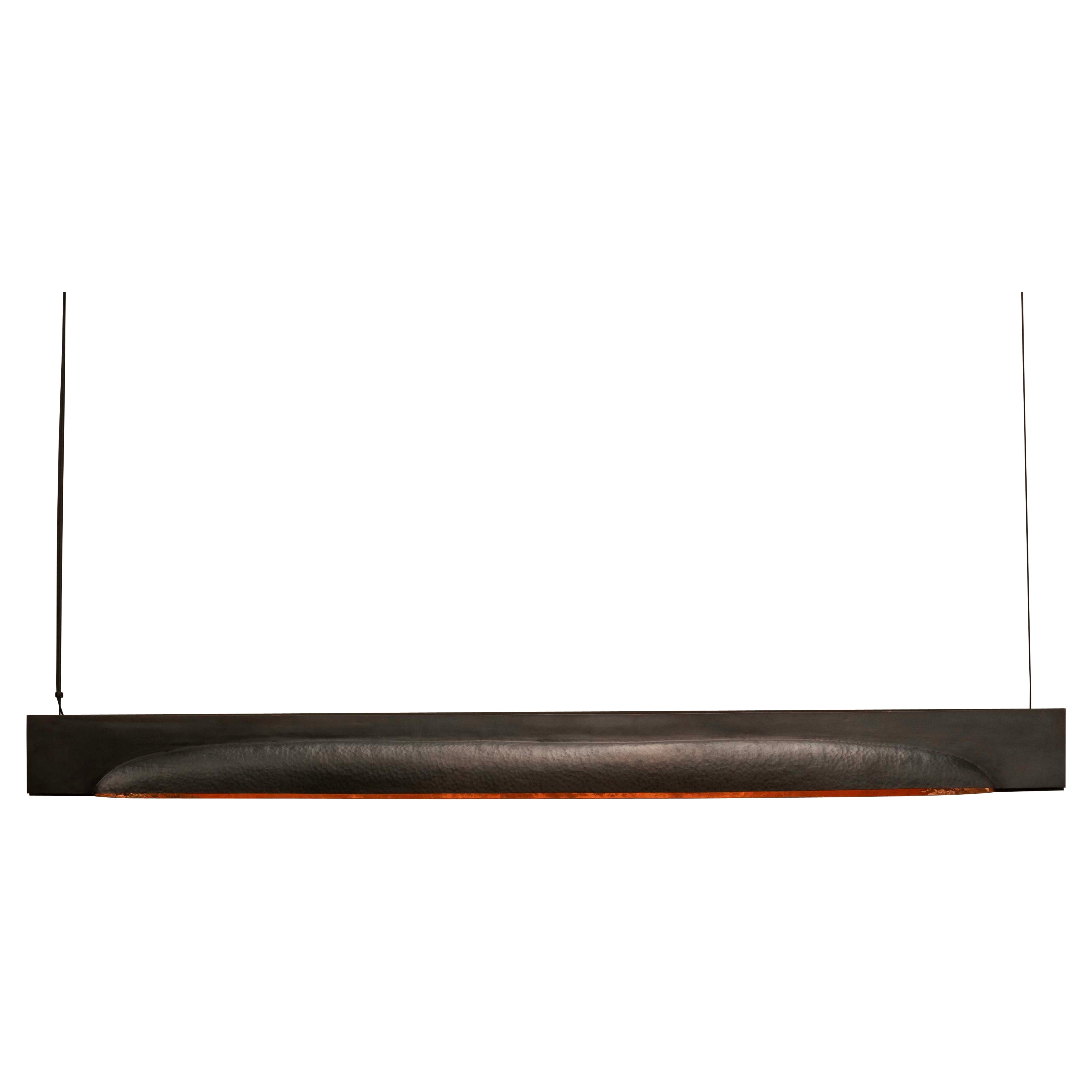 Contemporary Mexican OBJ-9 PENDANT LAMP - Slim , Copper