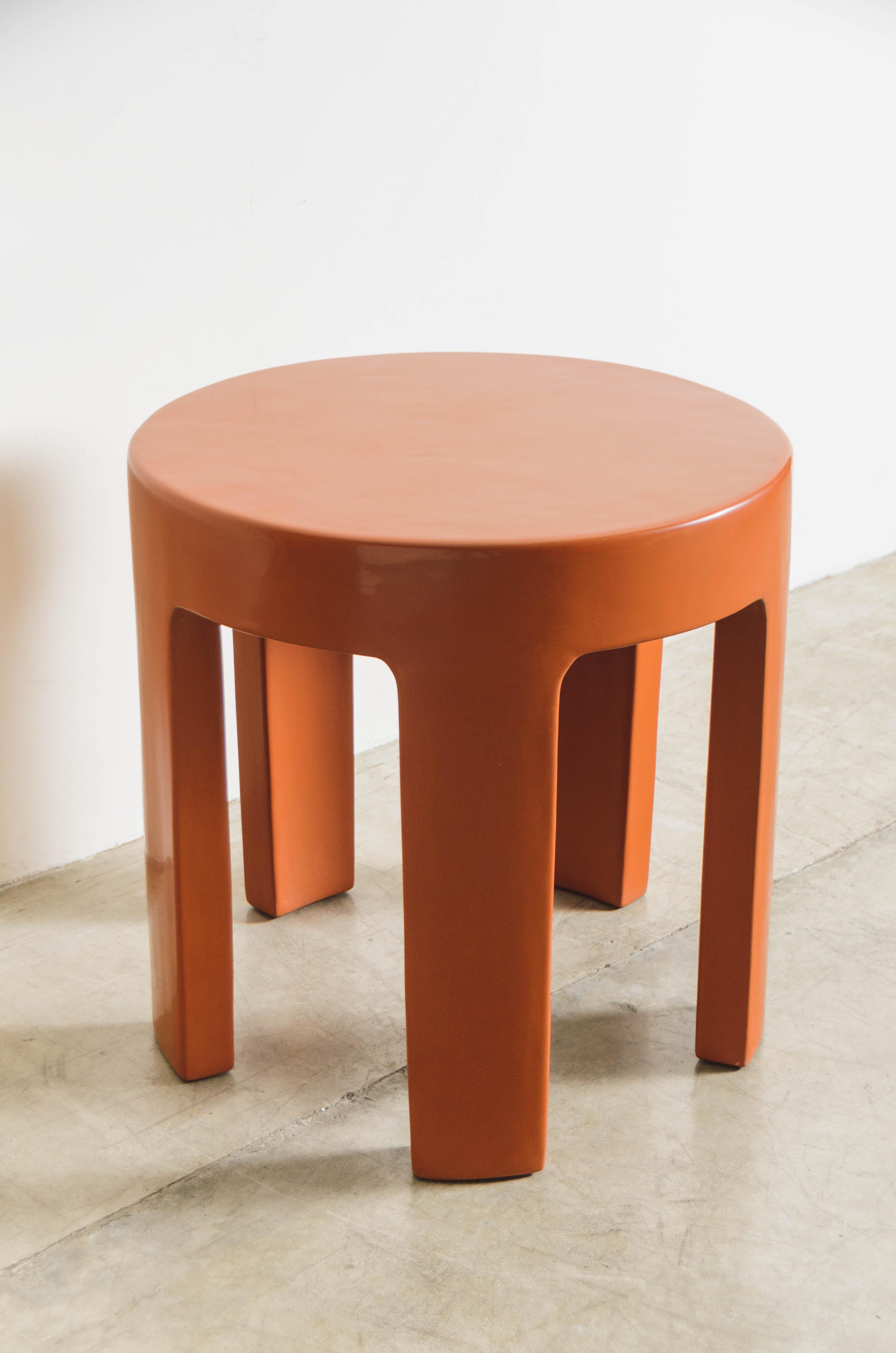Contemporary Mila Lacquer 5 Leg Side Table by Robert Kuo, Limited Edition 1