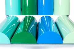 Asiento Contemporáneo Lechoso de Aluminio by Altreforme