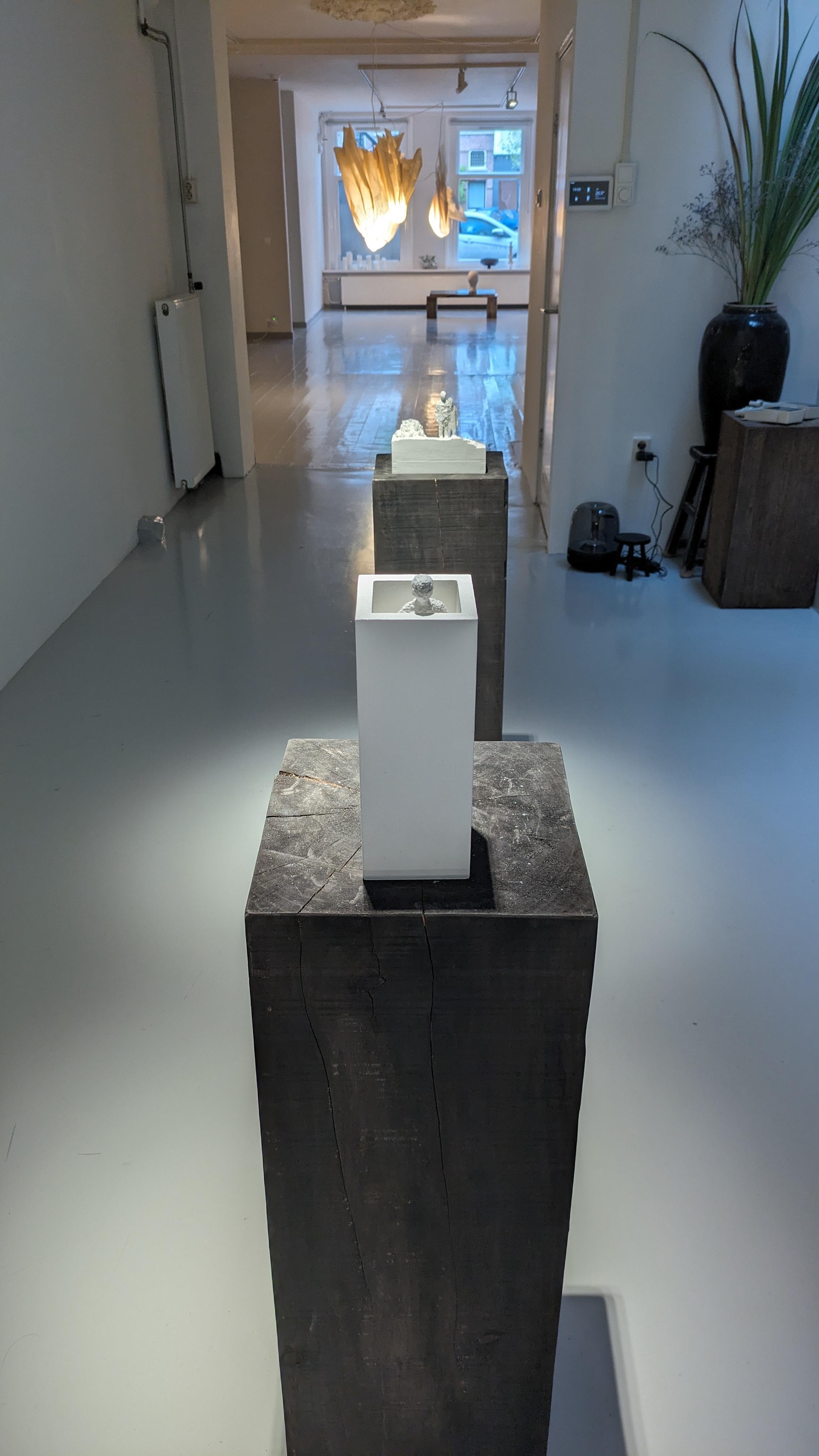 Contemporary Minimalist Art Sculpture Refuge 2 by Egor Plotnikov For Sale 2