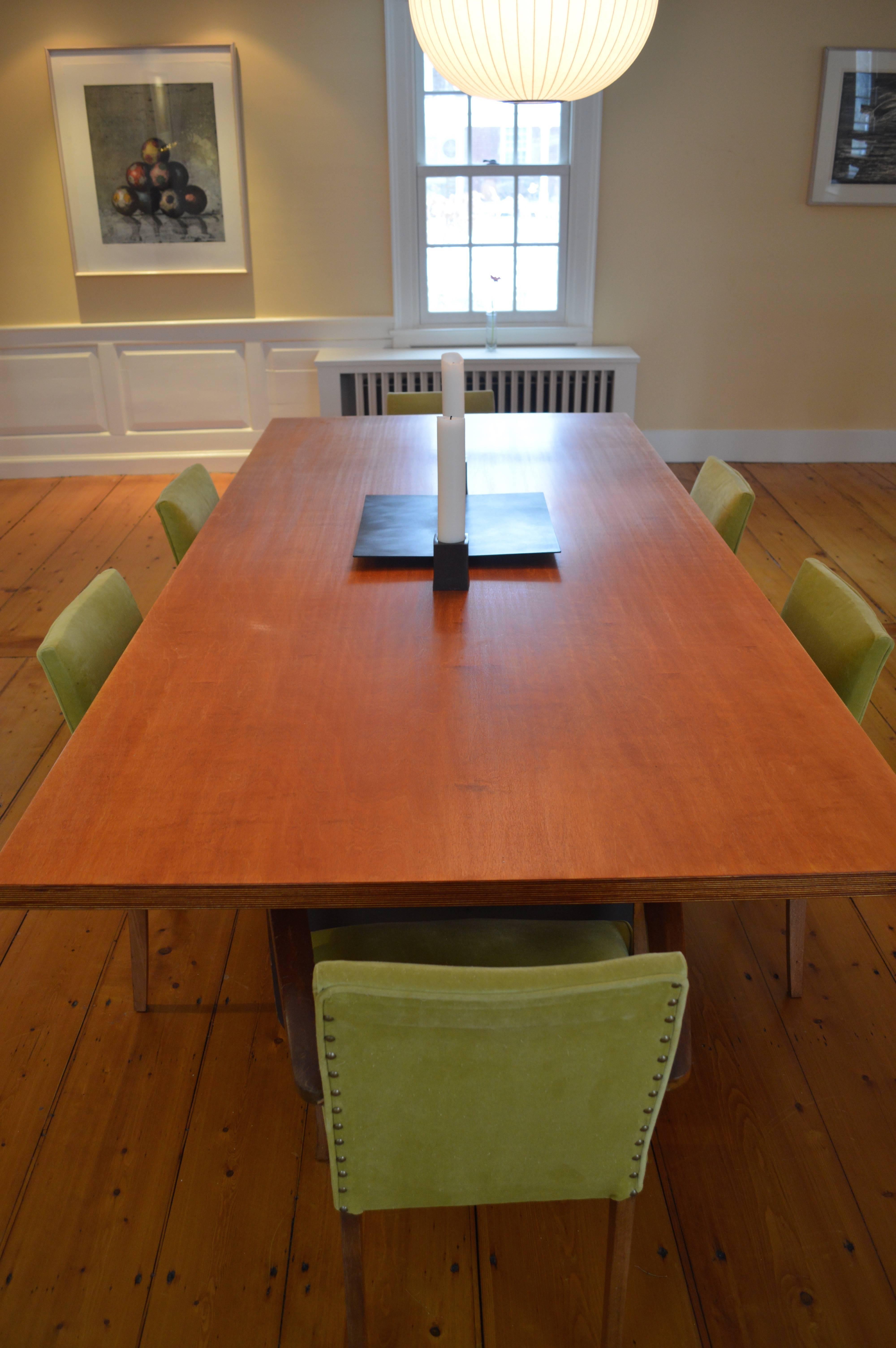 Blackened Aurora Dining Table by VERMONTICA For Sale