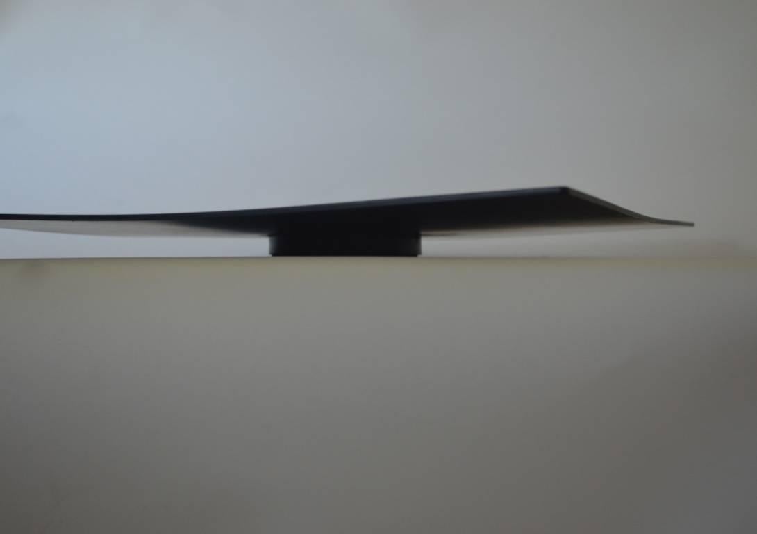 Contemporary Minimalist Blackened Steel Tray by Scott Gordon For Sale 3