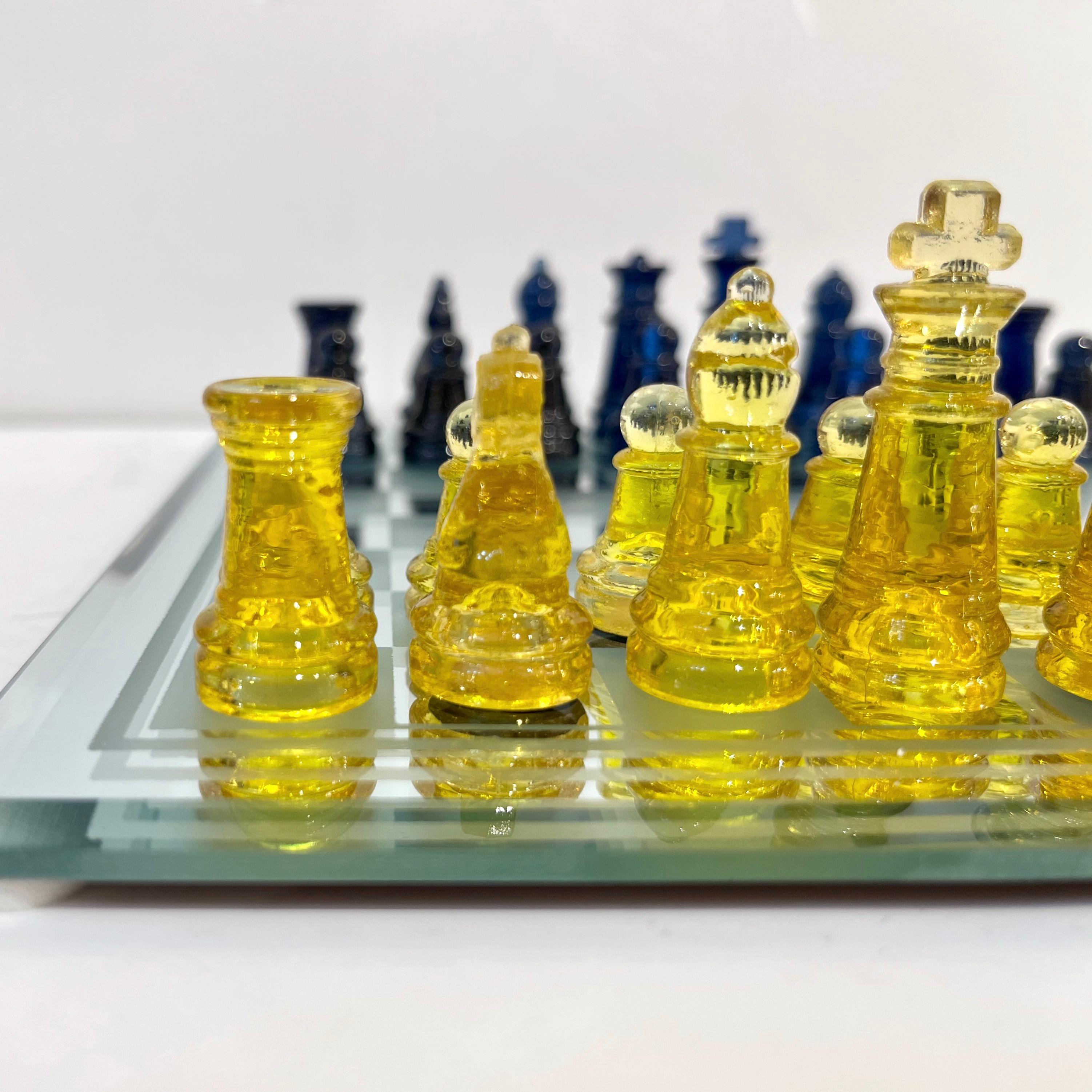 contemporary chess pieces