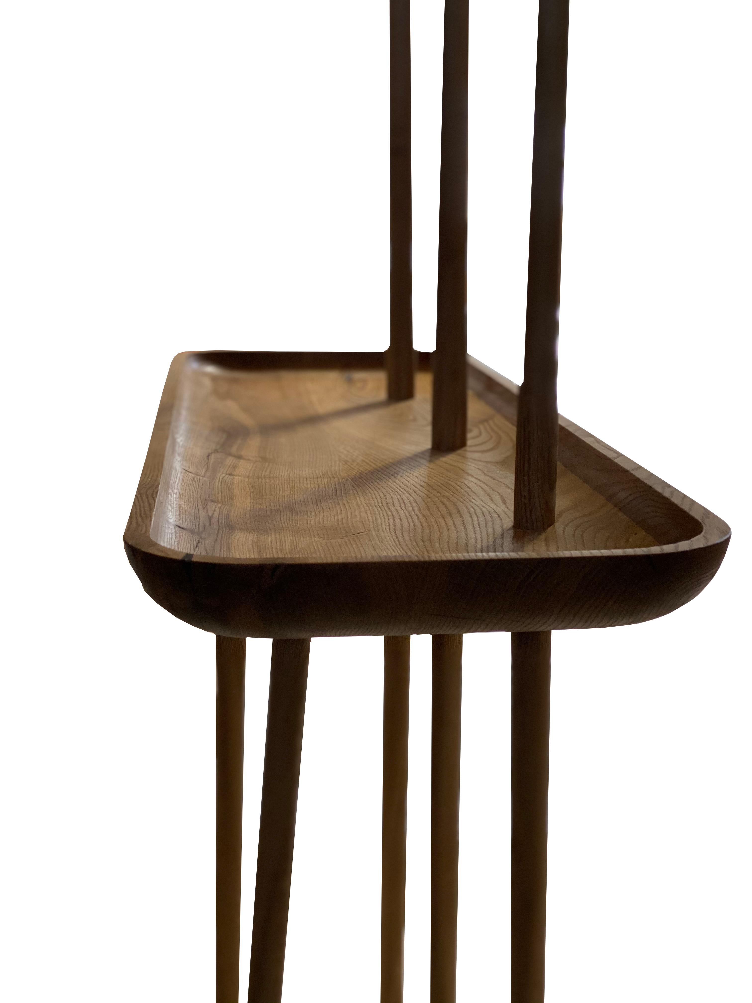 XXIe siècle et contemporain Table console contemporaine minimaliste en bois Charlotte by Olga Engel en vente