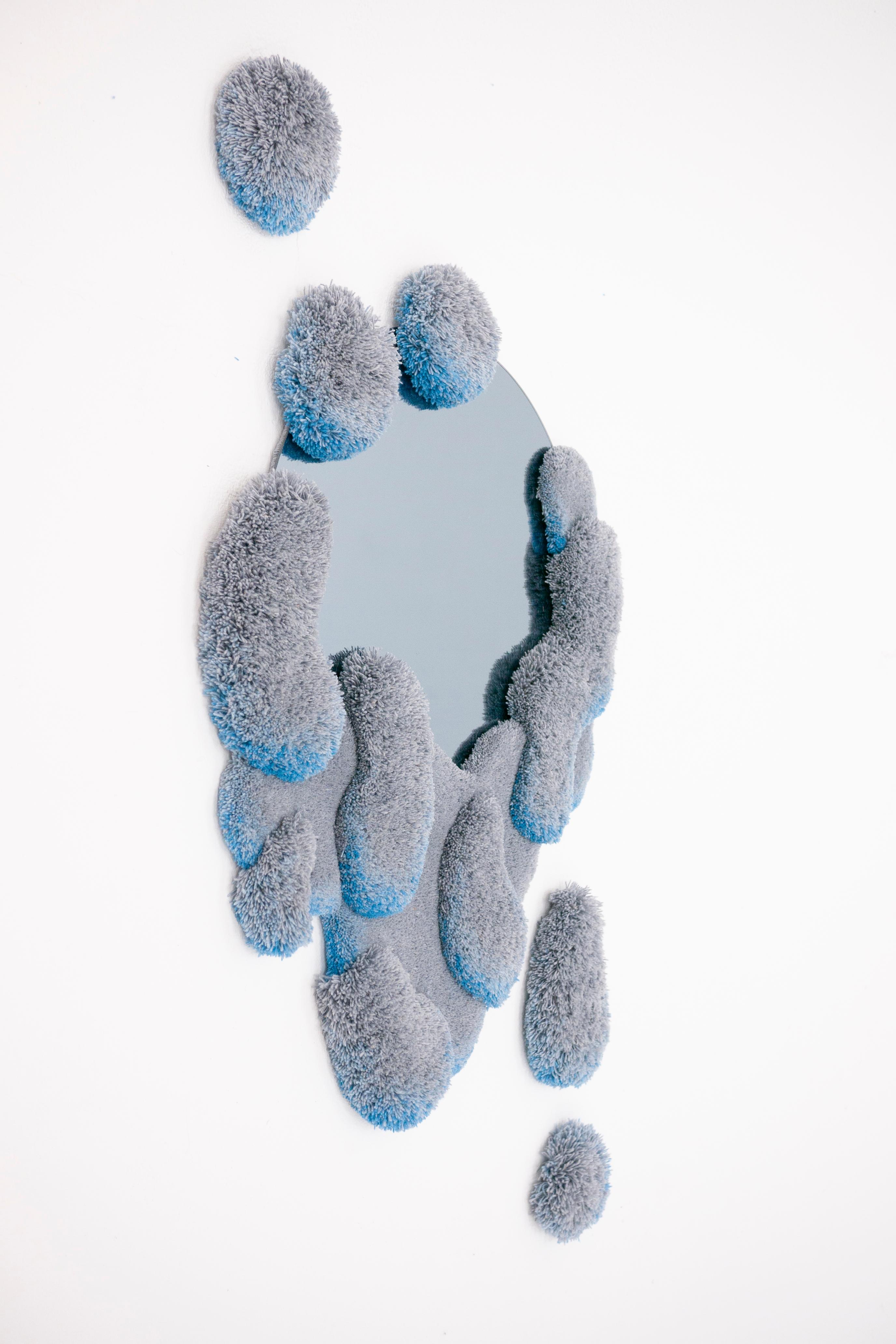 Néerlandais Miroir contemporain, portail Baby Pure Morning gris sauvage Alfie Furry Friends en vente