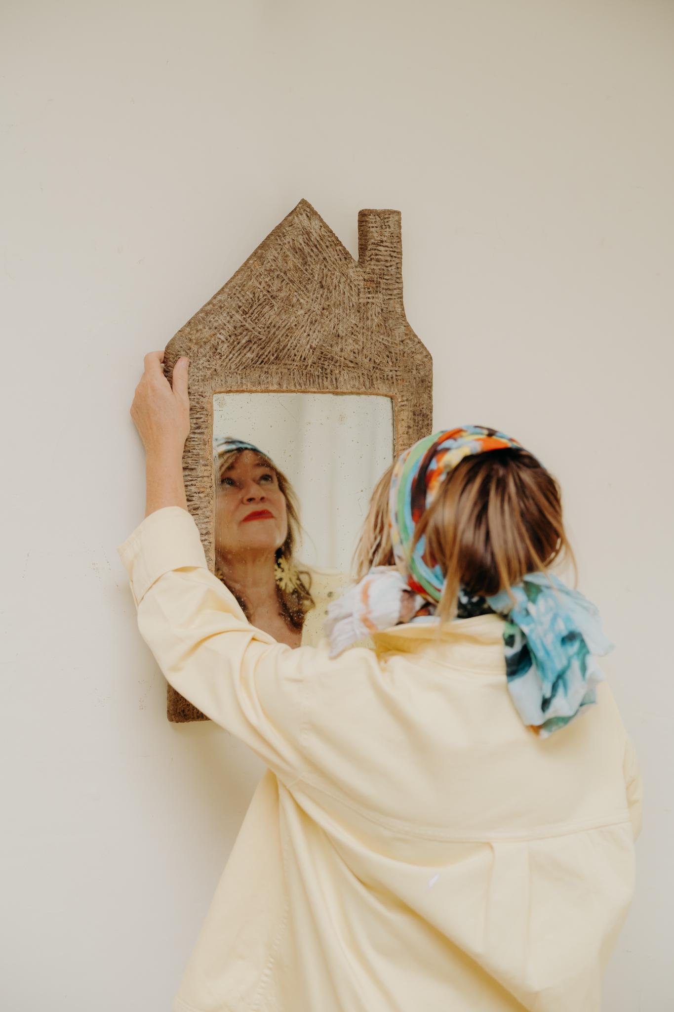 Mirror contemporary mirror by José Esteves ... For Sale