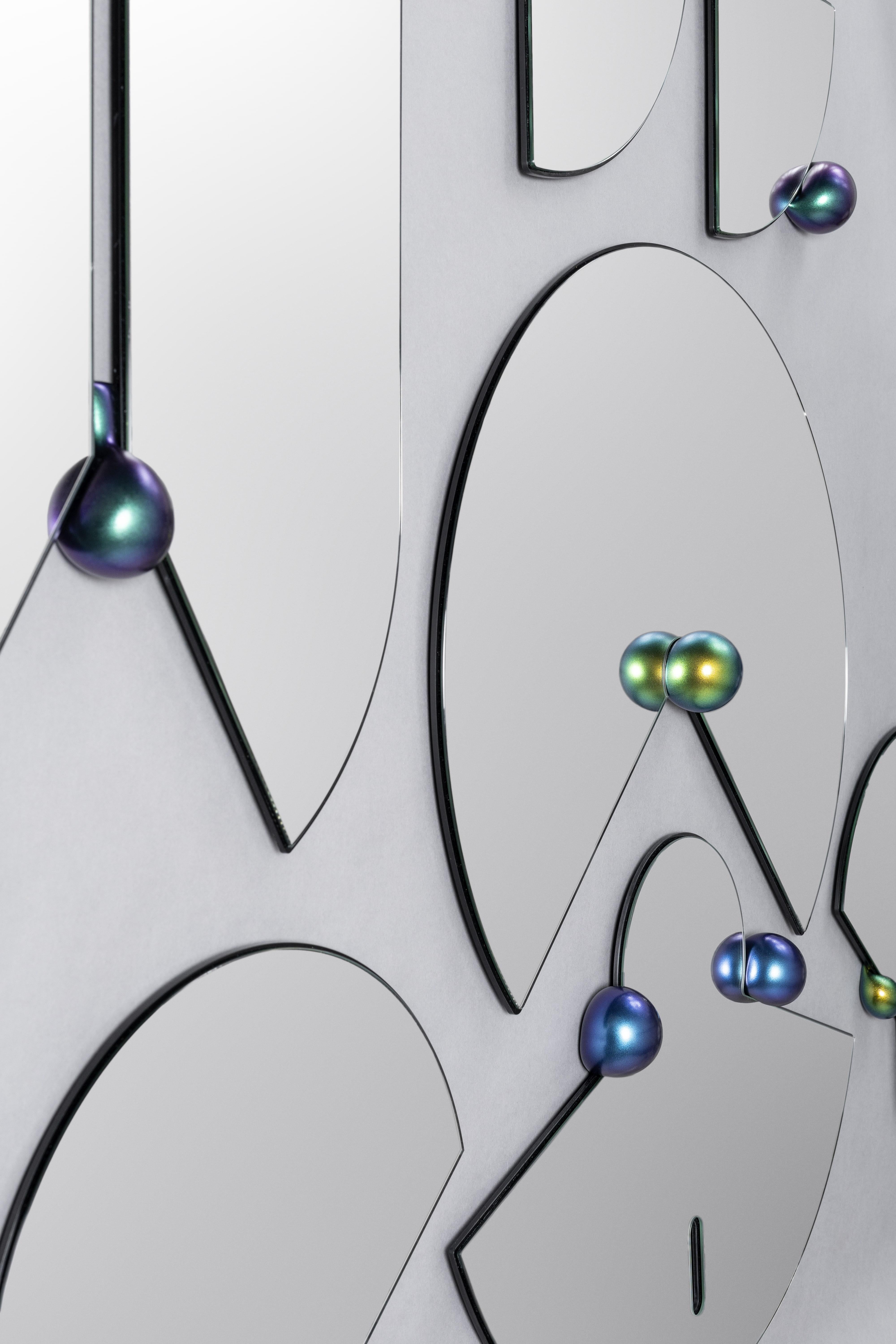 Contemporary French contemporary mirror by Ludovic Roth For Sale