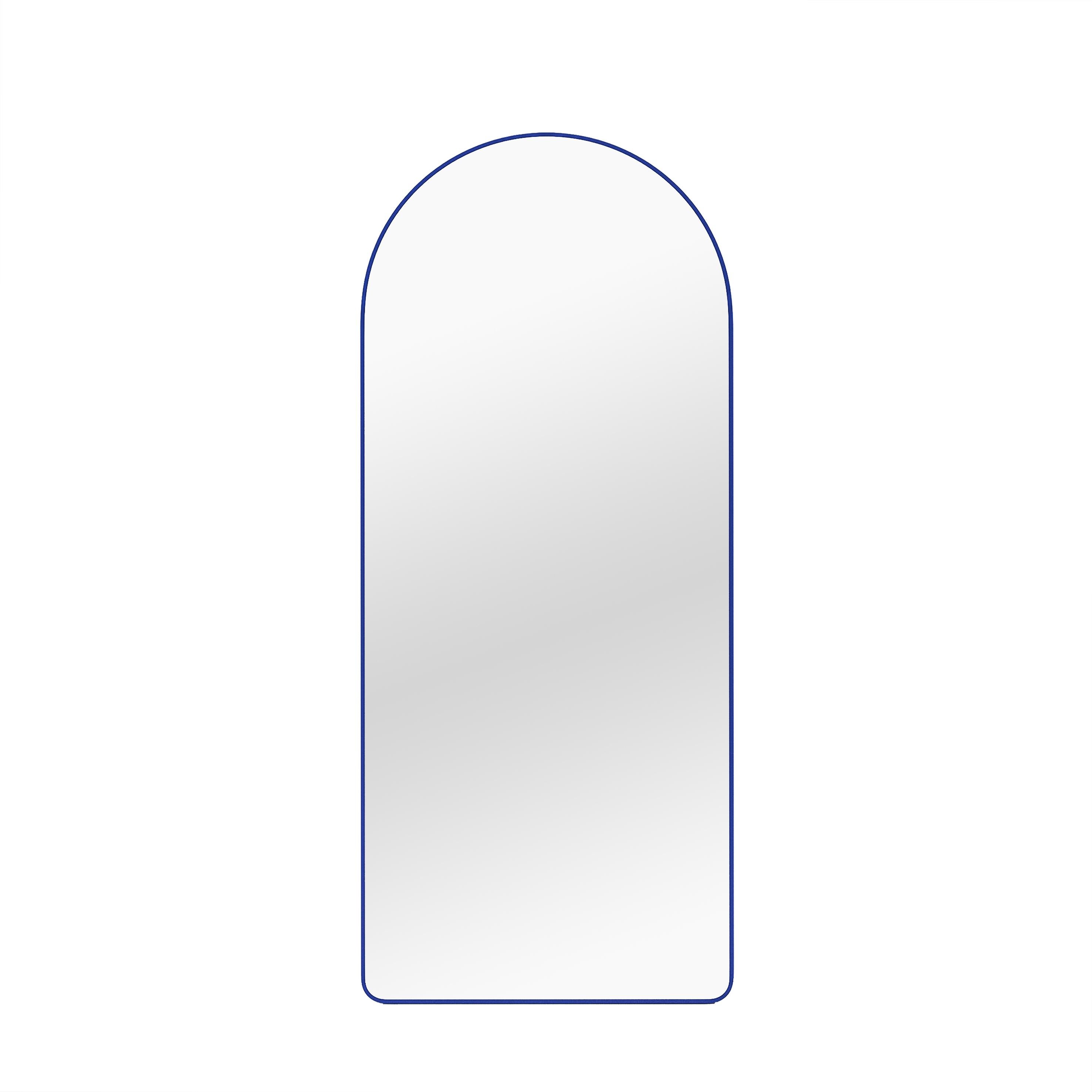 Miroir contemporain 'Loveself 01' par Oitoproducts, cadre rouge foncé Neuf - En vente à Paris, IDF