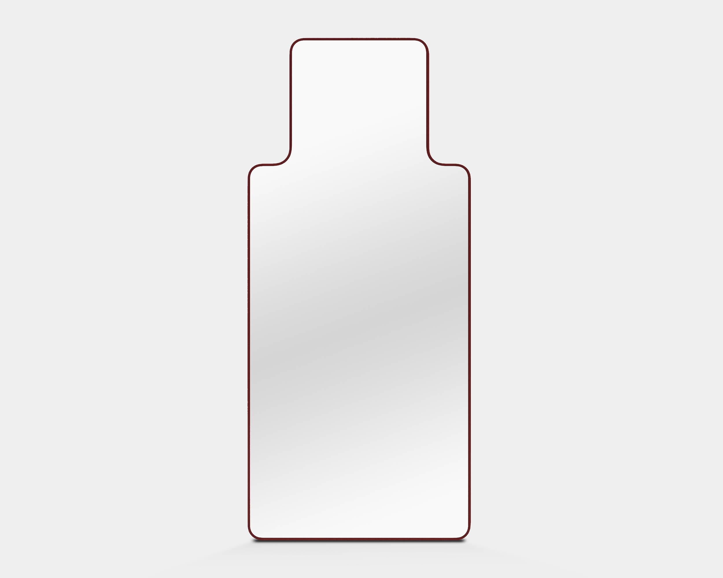 Miroir contemporain 'Loveself 02' par Oitoproducts, cadre vert en vente 8
