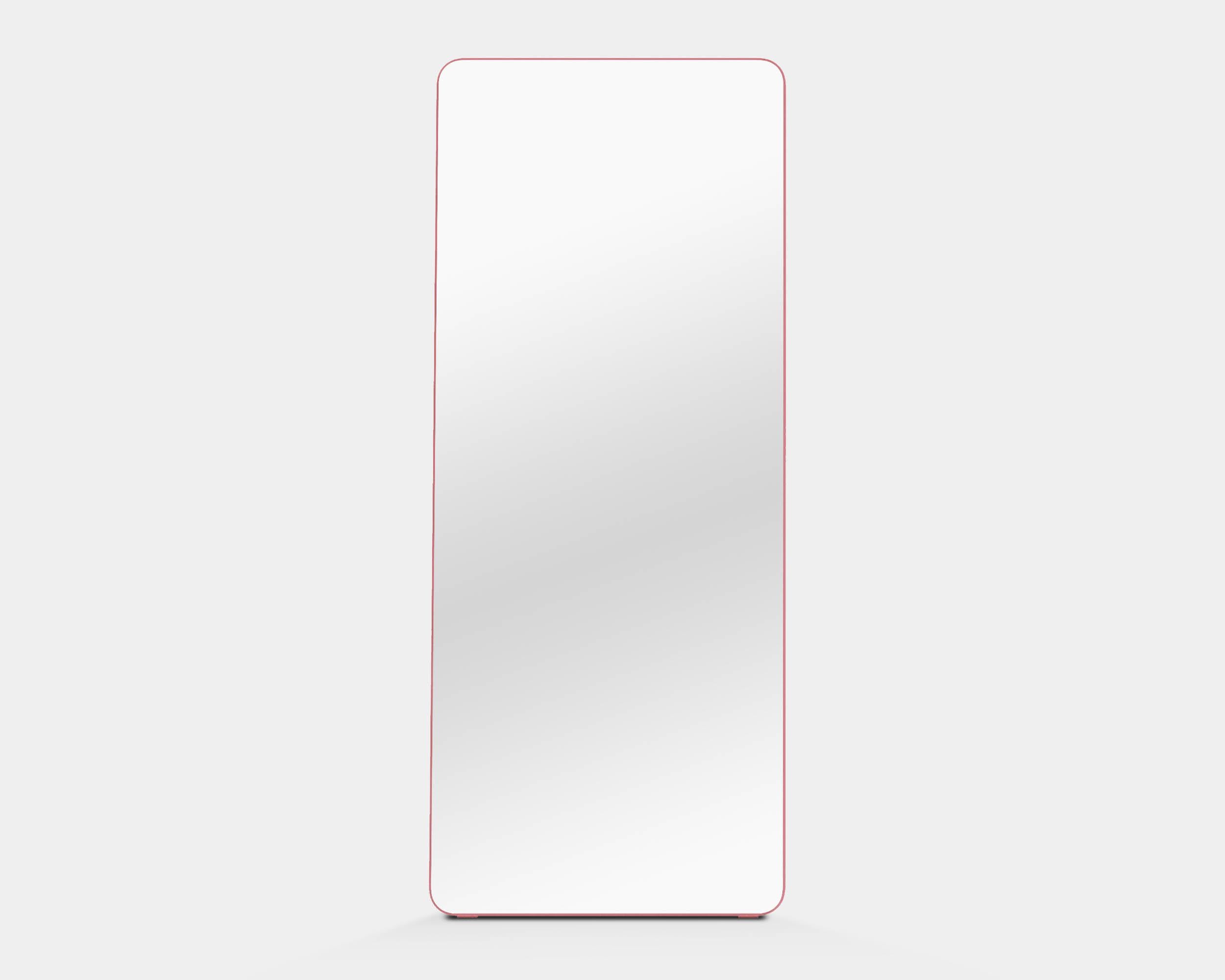Miroir contemporain 'Loveself 05' par Oitoproducts, cadre vert en vente 2