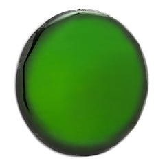 Contemporary Mirror 'Oko 120', Jade Green, by Zieta