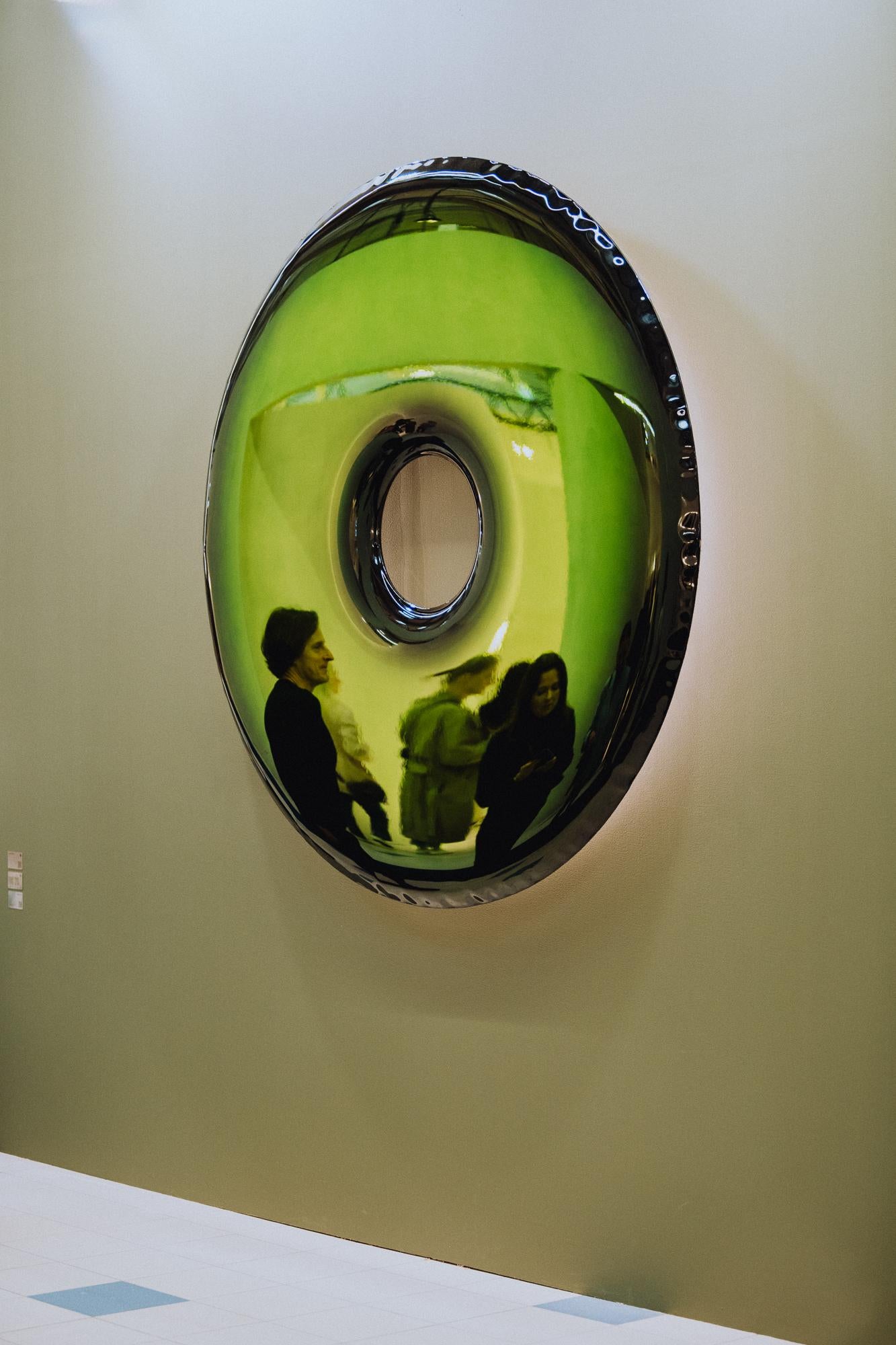 Espejo contemporáneo 'Rondo 95', verde jade, de Zieta en Nuevo estado para la venta en Paris, IDF