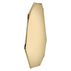 Contemporary Mirror 'Tafla C1', AURUM Collection, Classic Gold, by Zieta