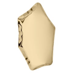 Contemporary Mirror 'Tafla C5', AURUM Collection, Classic Gold, by Zieta