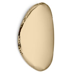 Contemporary Mirror 'Tafla O3', AURUM Collection, Classic Gold, by Zieta