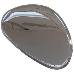 Contemporary Mirror 'Tafla O3' in Stainless Steel by Zieta