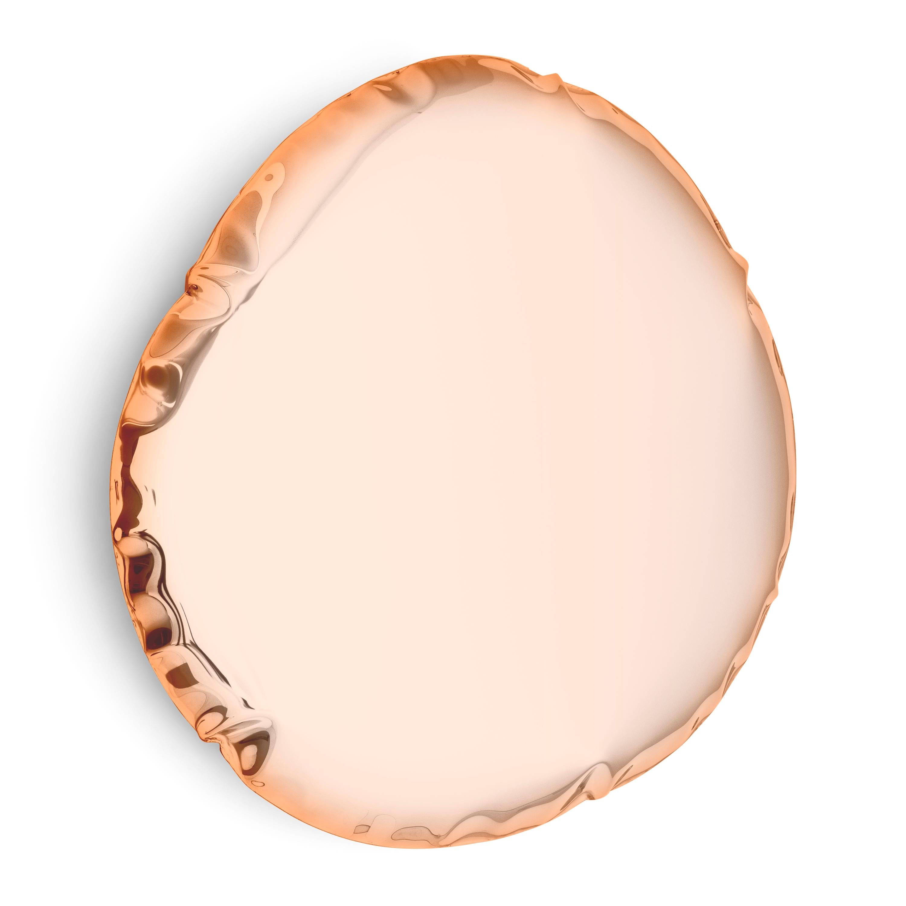 Contemporary Mirror 'Tafla O6', AURUM Collection, Rose Gold, by Zieta In New Condition For Sale In Paris, FR