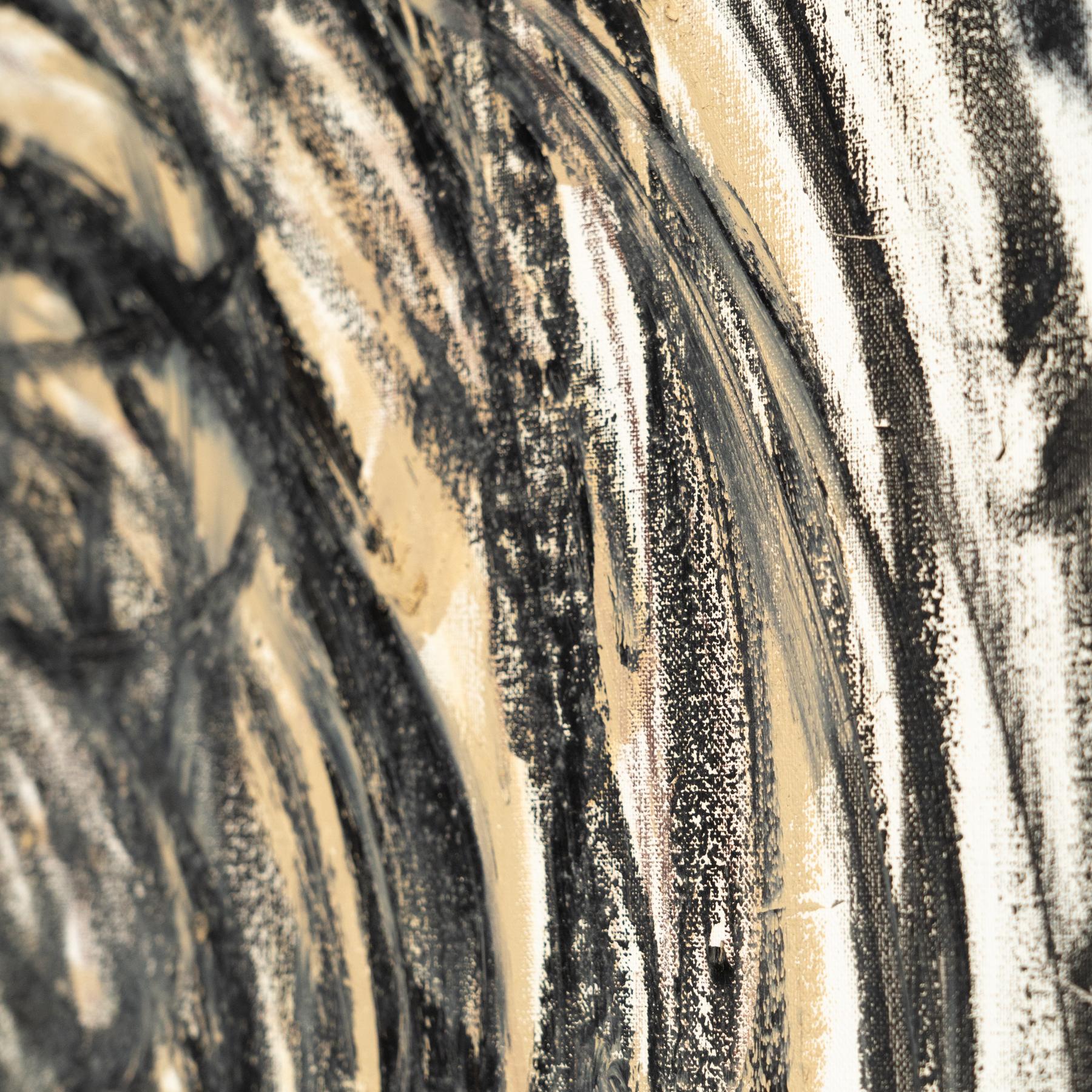 Contemporary Mixed Media Abstract Artwork von Sandro - CIRCA 2015 im Angebot 3