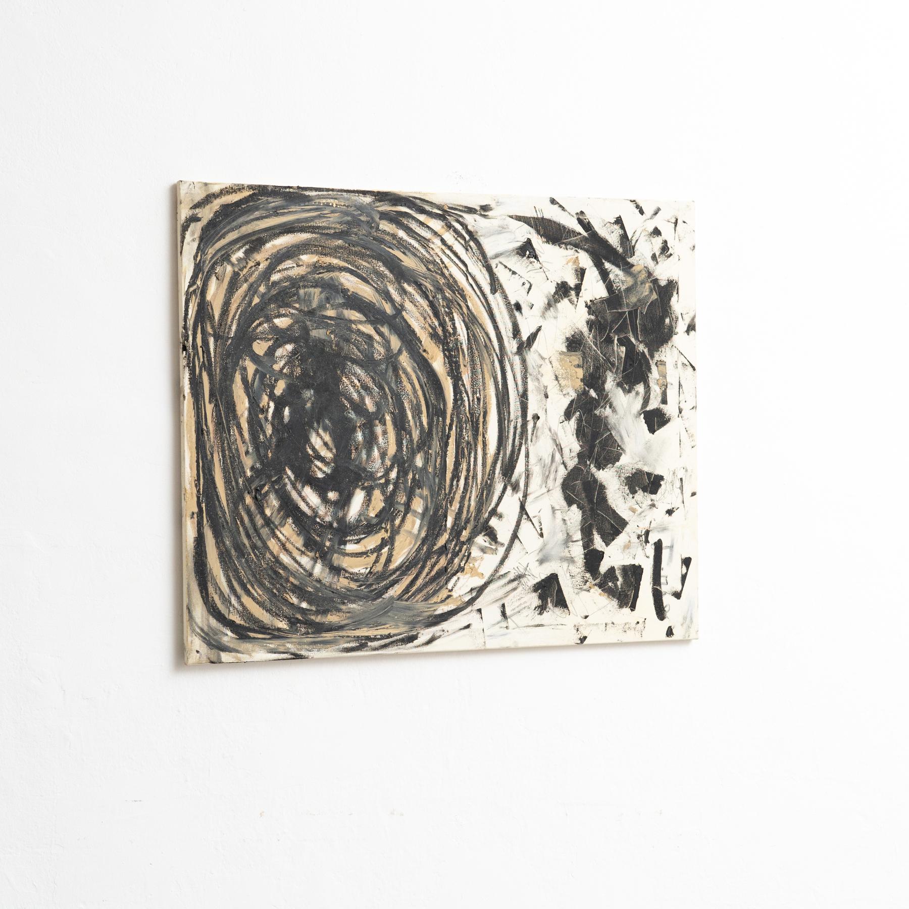 Tedesco Opera d'arte astratta contemporanea a tecnica mista di Sandro - CIRCA 2015 in vendita