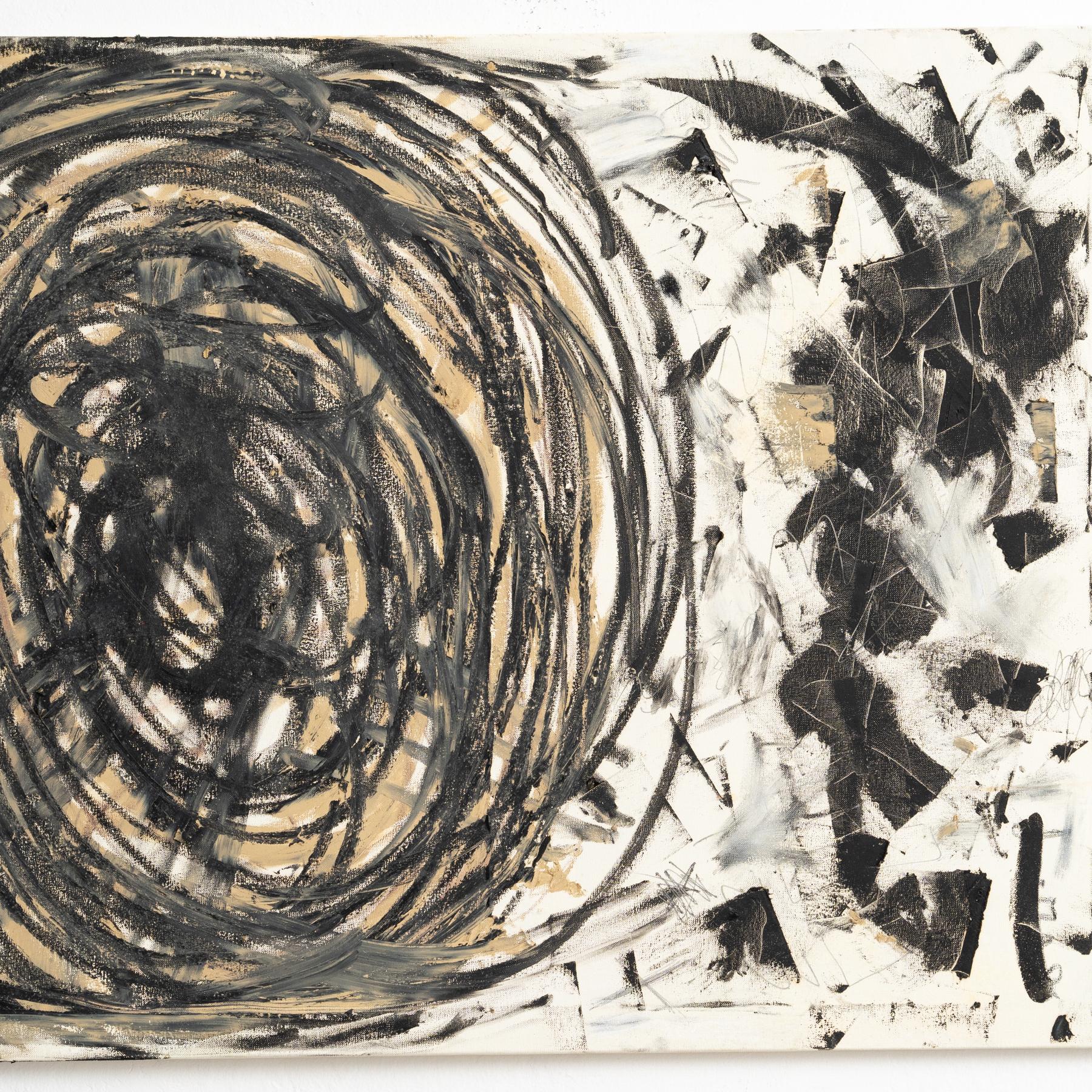Opera d'arte astratta contemporanea a tecnica mista di Sandro - CIRCA 2015 In condizioni buone in vendita a Barcelona, Barcelona