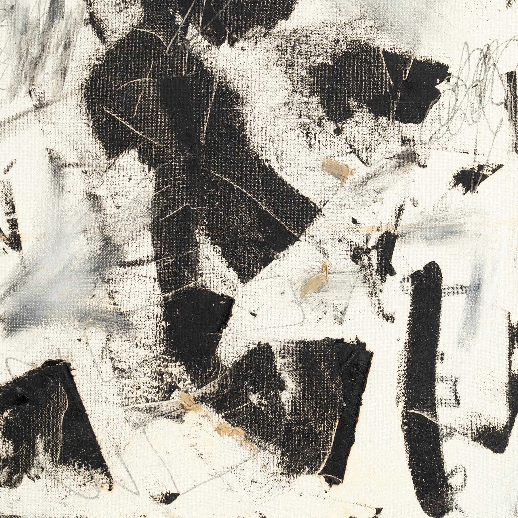 Opera d'arte astratta contemporanea a tecnica mista di Sandro - CIRCA 2015 in vendita 2
