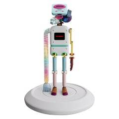 Escultura contemporánea en técnica mixta de edición limitada Gameboy de Taras Yoom