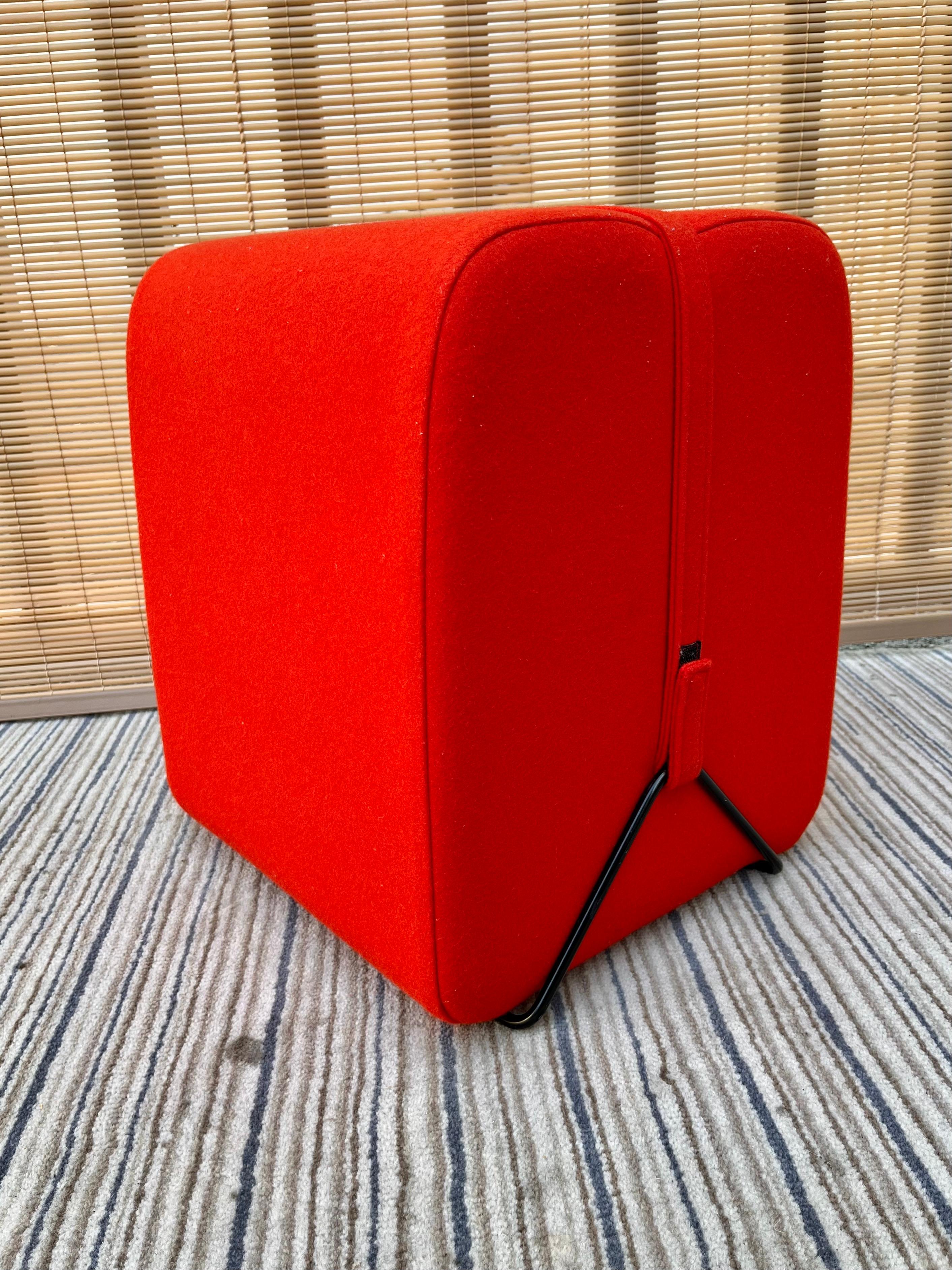 Modern Contemporary Mobidec Footstool by Pierre Charpin for Ligne Roset