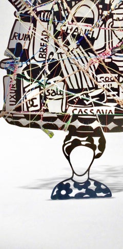 Contemporary 'Mobile Shop' Sculpture by Toyin Loye, Limited Edition