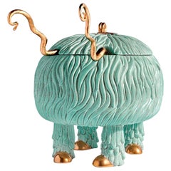 Contemporary Mod Haas Fox Monster Designed by American Haas Brothers Salad Bowl