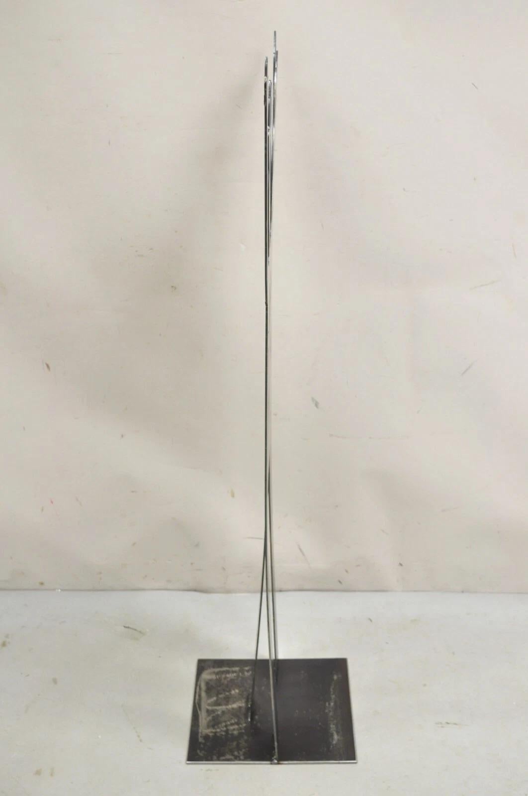 Escultura Estatua de Bienvenida Niño y Niña de Acero, Moderna y Contemporánea, 48