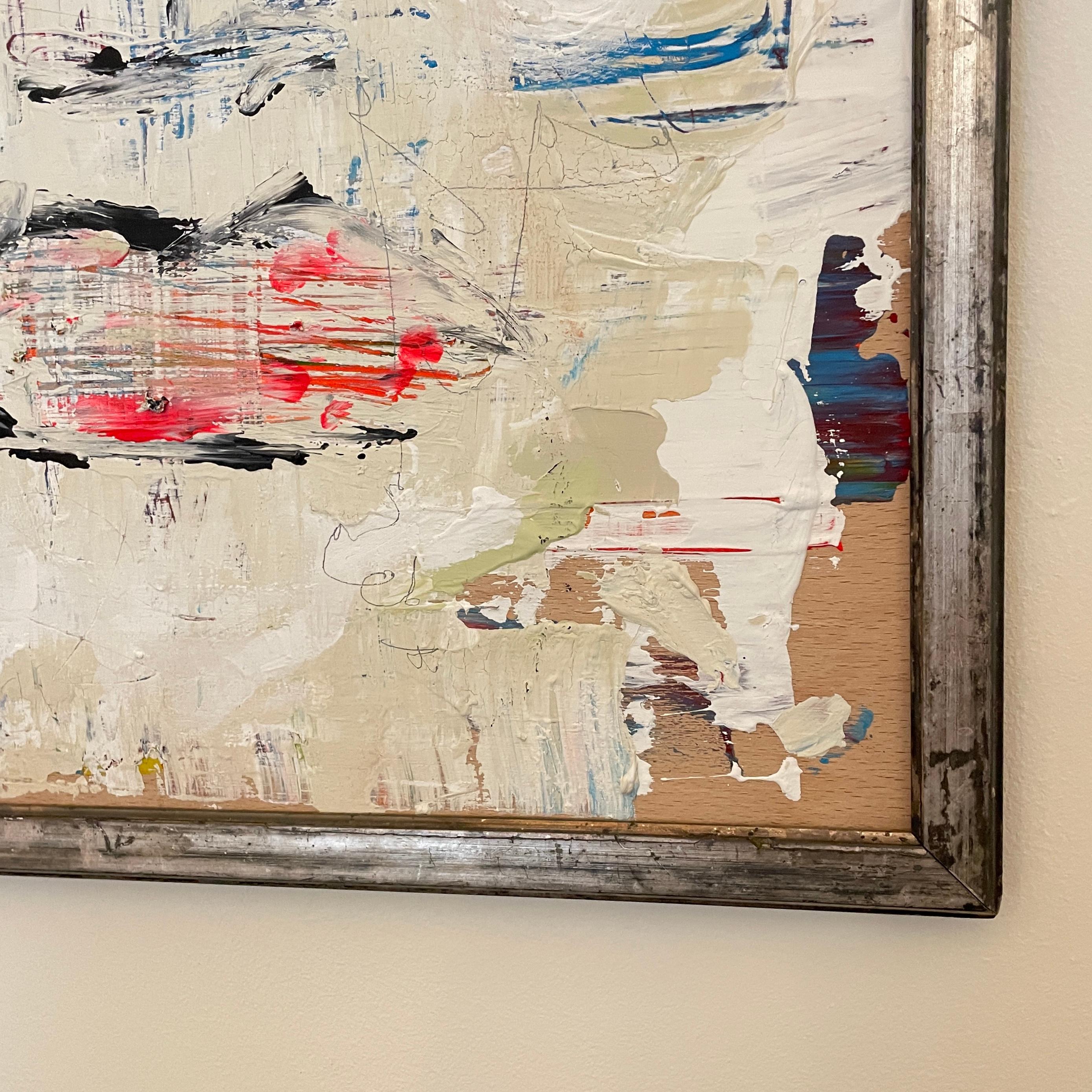 tableau acrylique moderne contemporain
