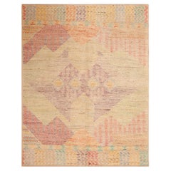 Nazmiyal Collection Contemporary Modern Abstract Geometric Rug 5" x 6"08'