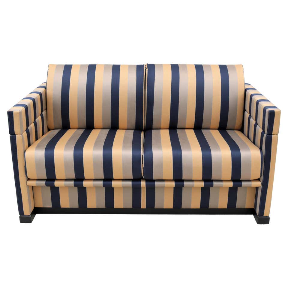 Mid-Century Modern Style Jack Cartwright Kelly Settee Lounge, Two Seats ...