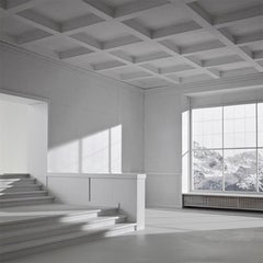 Contemporary Modern Black and White “Bauen VII” Emilio Pemjean 2015 Photography