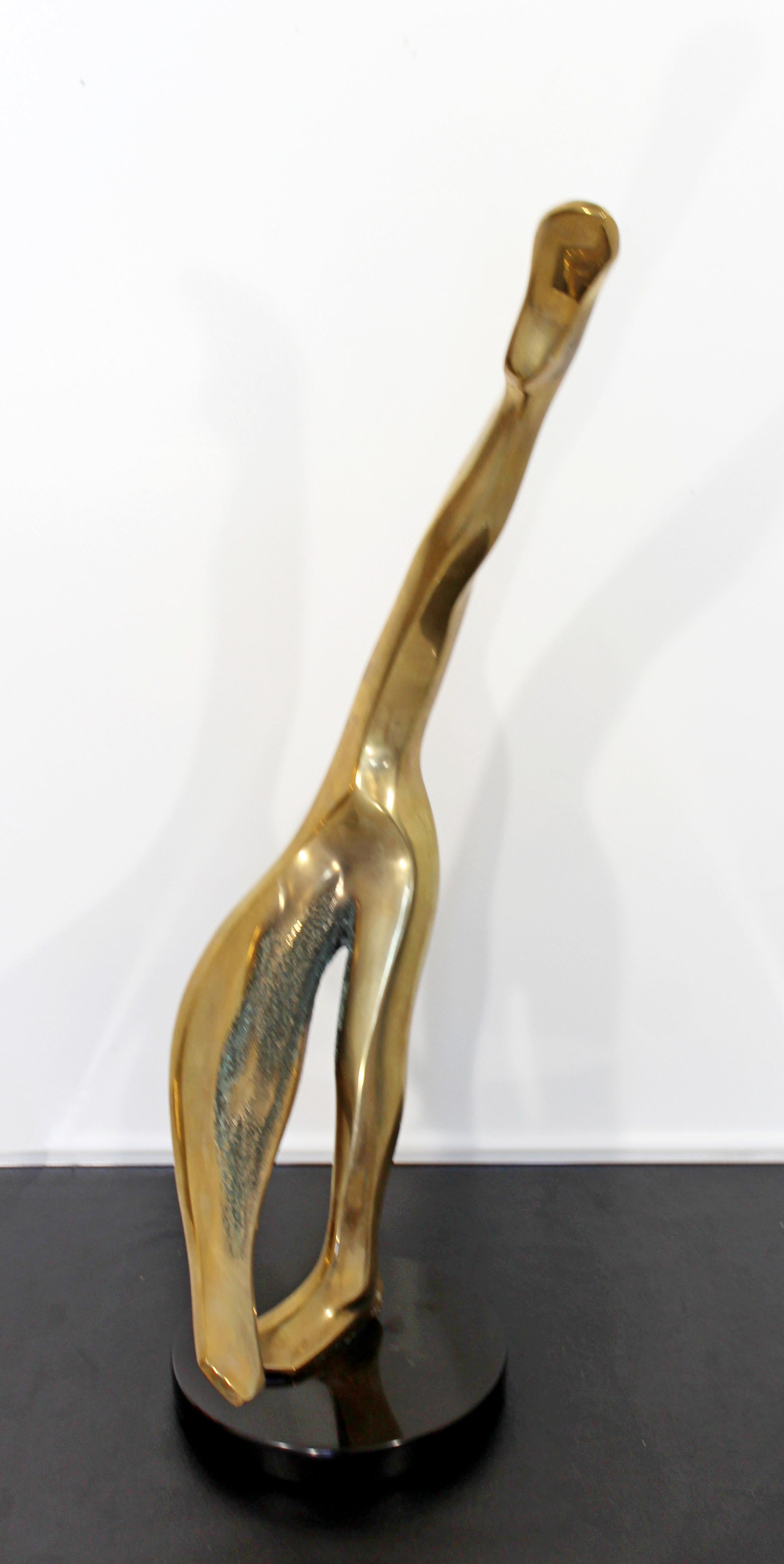 Contemporary Modern Bob Bennett Signed Numbered Bronze Ballerina Sculpture, 1981 6