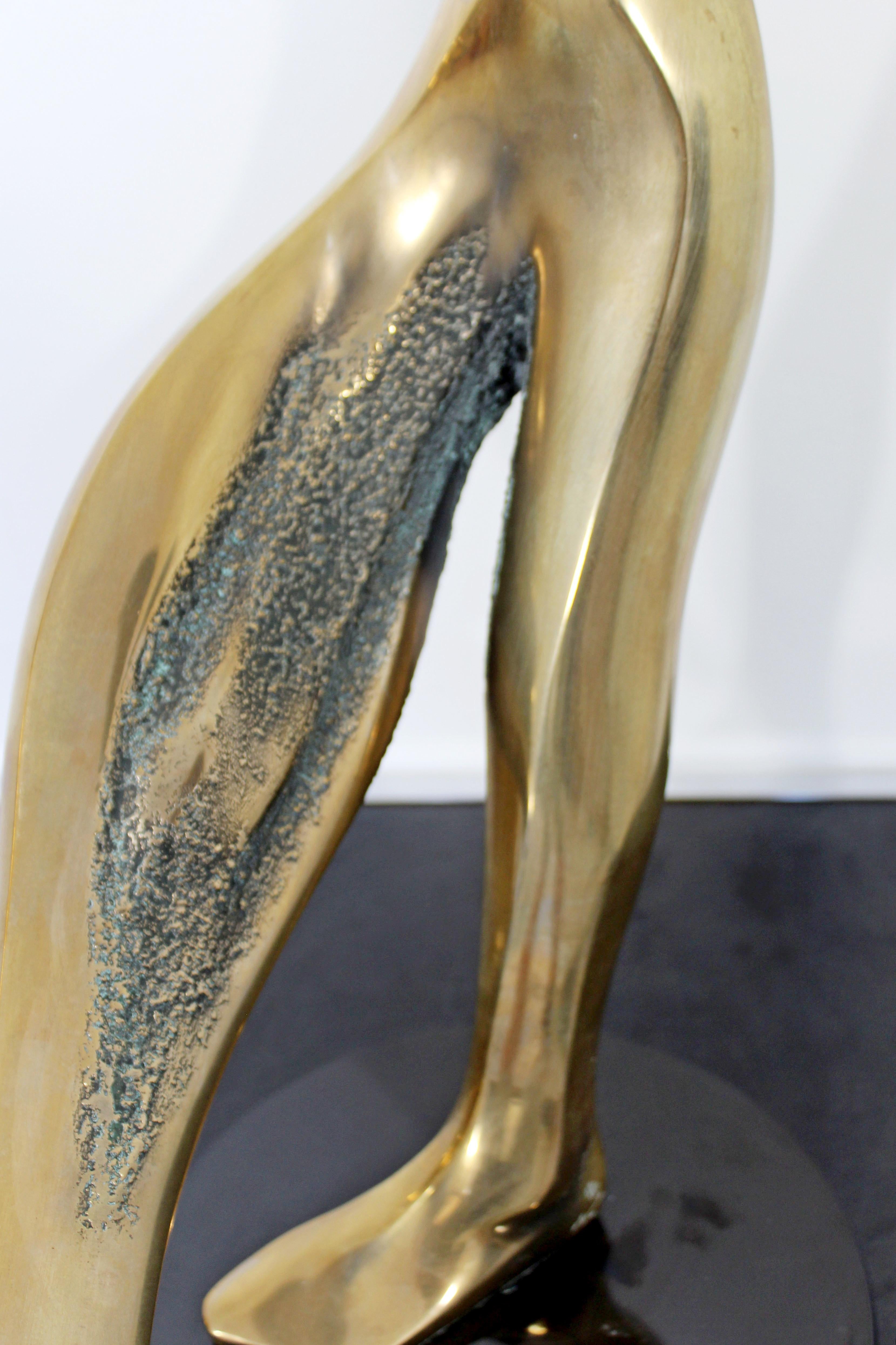 Contemporary Modern Bob Bennett Signed Numbered Bronze Ballerina Sculpture, 1981 7