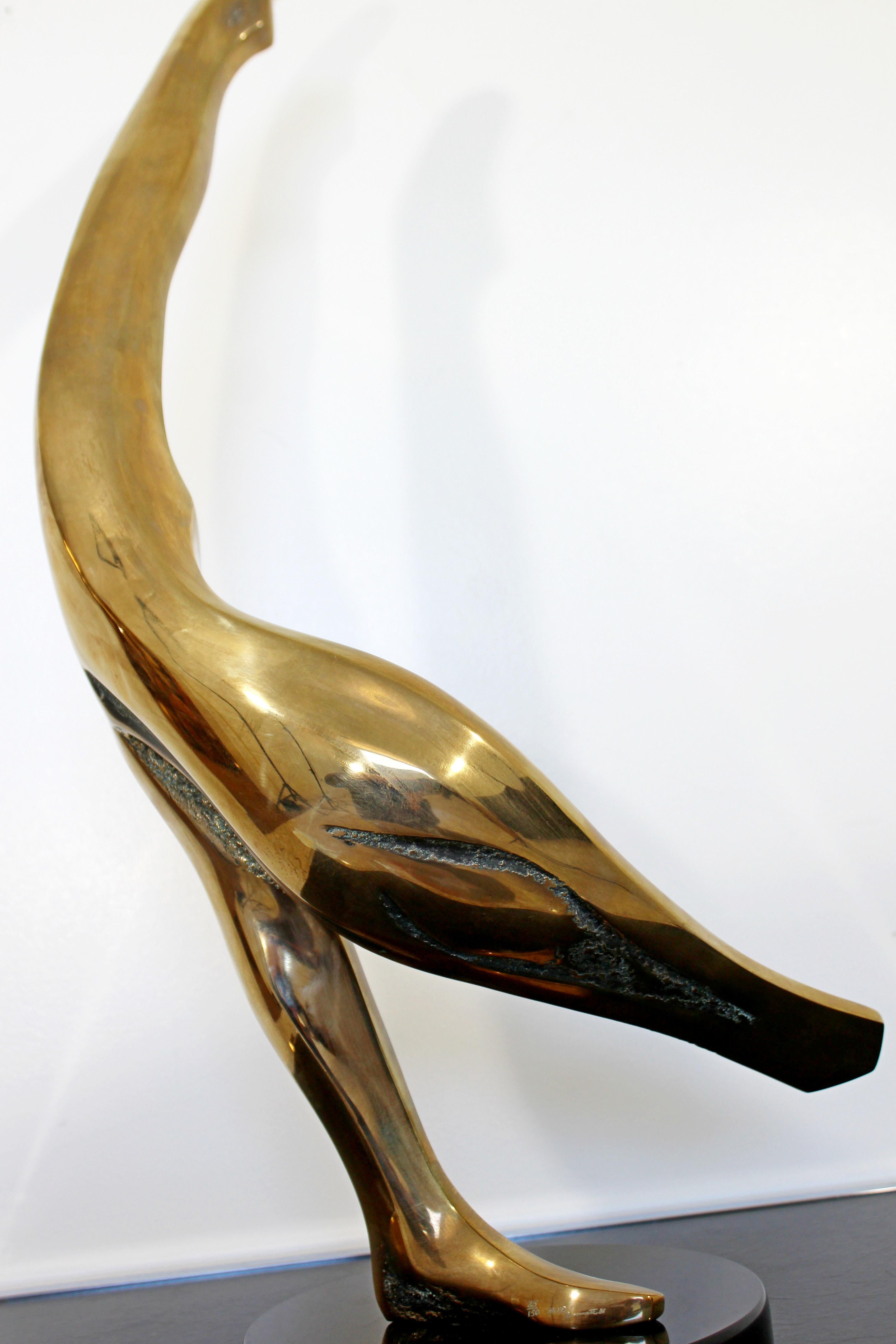 Contemporary Modern Bob Bennett Signed Numbered Bronze Ballerina Sculpture, 1981 4